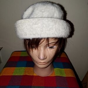 Vintage Kangol Wool Cream Bucket Hat Regular
